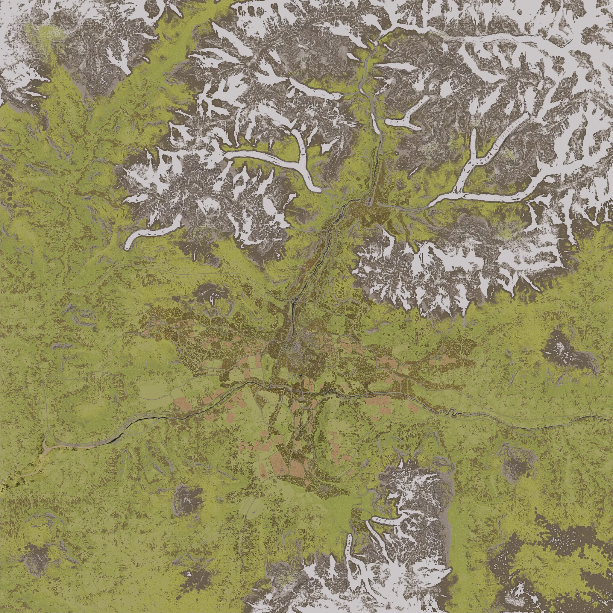 Mapa de Bakurani