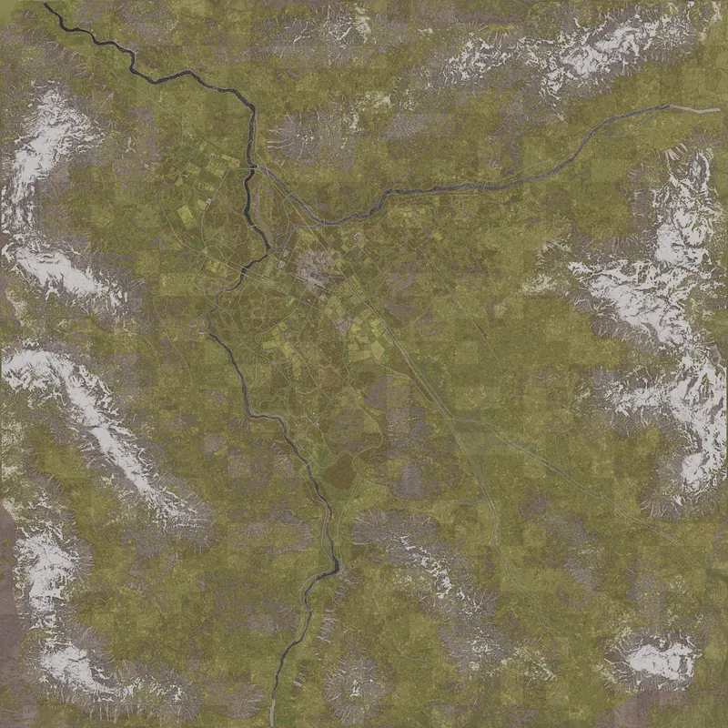 Mapa de Zestafona